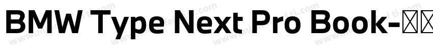 BMW Type Next Pro Book字体转换